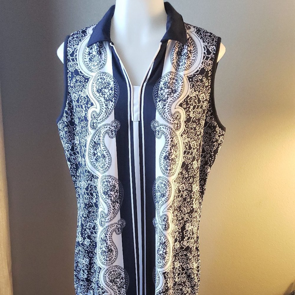 Izod Golf Sleeveless Dress